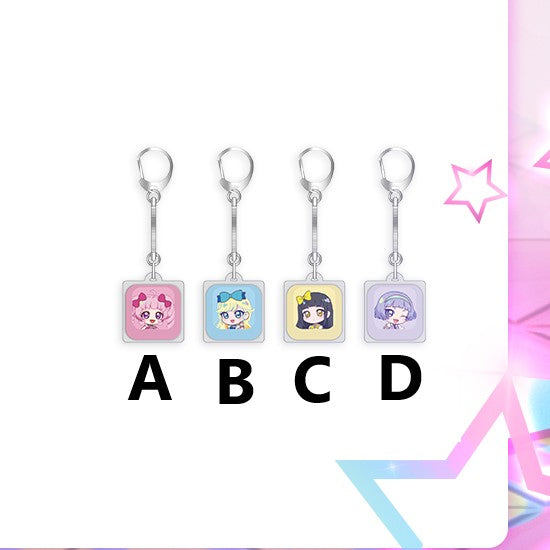 Himitsu no AiPri : First Pop-up Store - Keycap Keyring - Soone Content - Keyring - Harumio