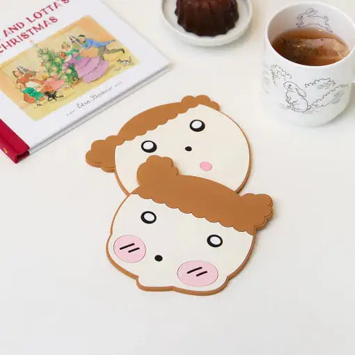 Maru Is a Puppy - Silicon Coaster Set - Webtoon Friends - Coaster - Harumio