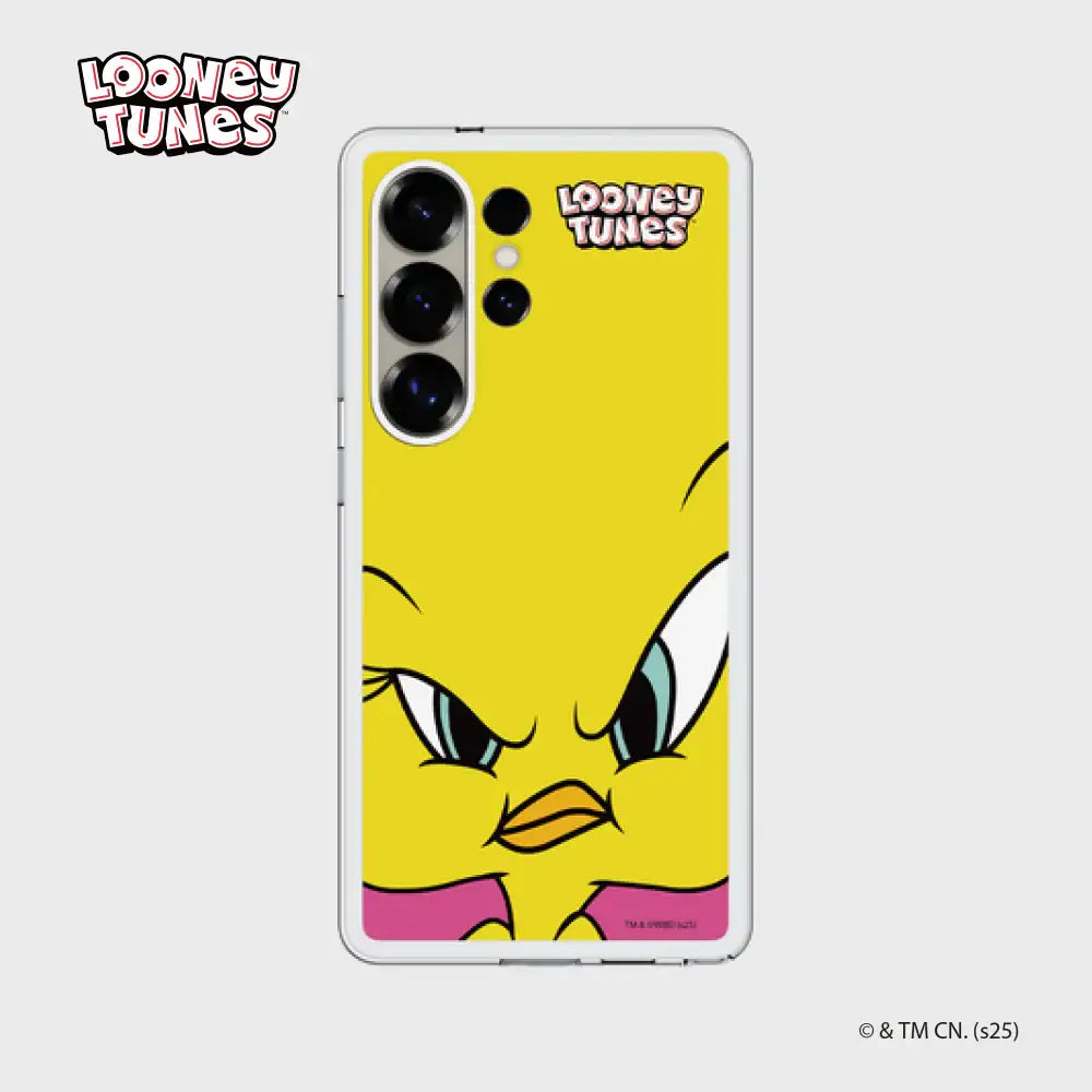 SLBS - Looney Tunes Tweety Close Up Flip Suit Card (Galaxy S25 Series) - SLBS - flipsuit card - Harumio