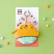 Coco the Timid Tiger - Mini Pouch Keyring - Webtoon Friends - pouch keyring - Harumio