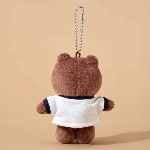 Line Friends - Brown Seoul Edition Doll Keyring - Line Friends - Doll Keyring - Harumio