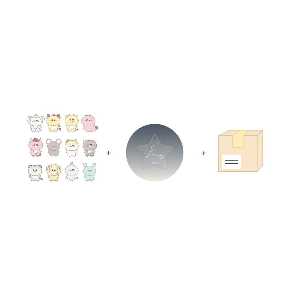 HUEHUE - Zodiac Doll & Constellation Keychain (tumblbug)