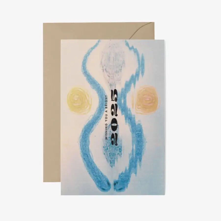 U Studio - 2025 Wishing You a Bright New Year Postcard & Envelope Set - Marpple Shop - Postcard - Harumio