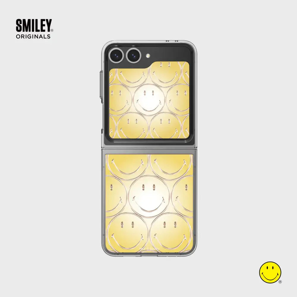 SLBS - Smiley Flip Suit Card (Galaxy Z Flip6) - SLBS - flip suit card - Harumio