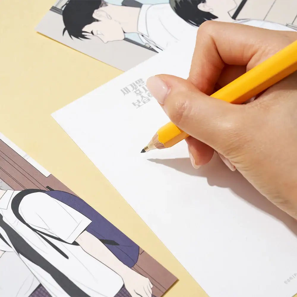 After School Lessons For Unripe Apples - Postcard & Sticker Set - Webtoon Friends - Postcard - Harumio
