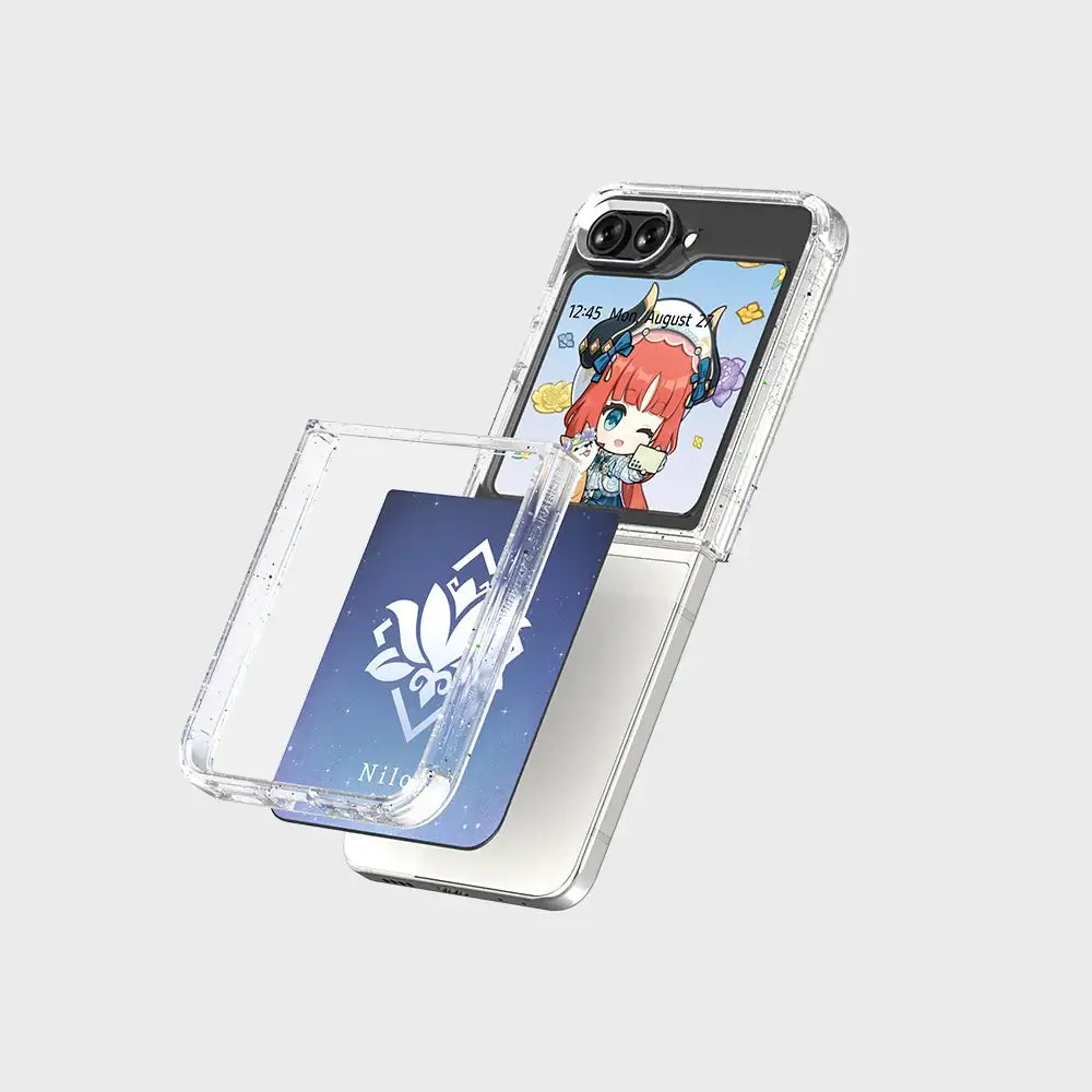 SLBS - Genshin Impact Nilu Flip Suit Case Set (GalaxyZ Flip5) - SLBS - Home & Living, Accessories - Harumio