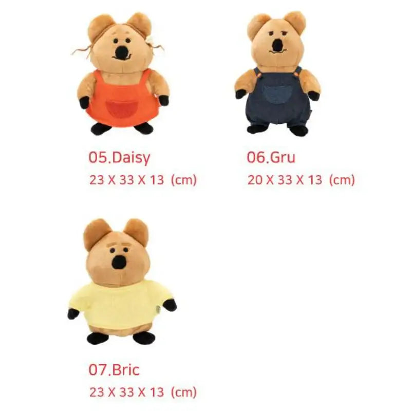 Dinotaeng - Quokka in School Plush Doll - Dinotaeng - Plush Dolls - Harumio