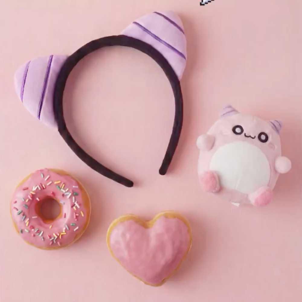 MapleStory - Pink Bean Horns Plush Headband