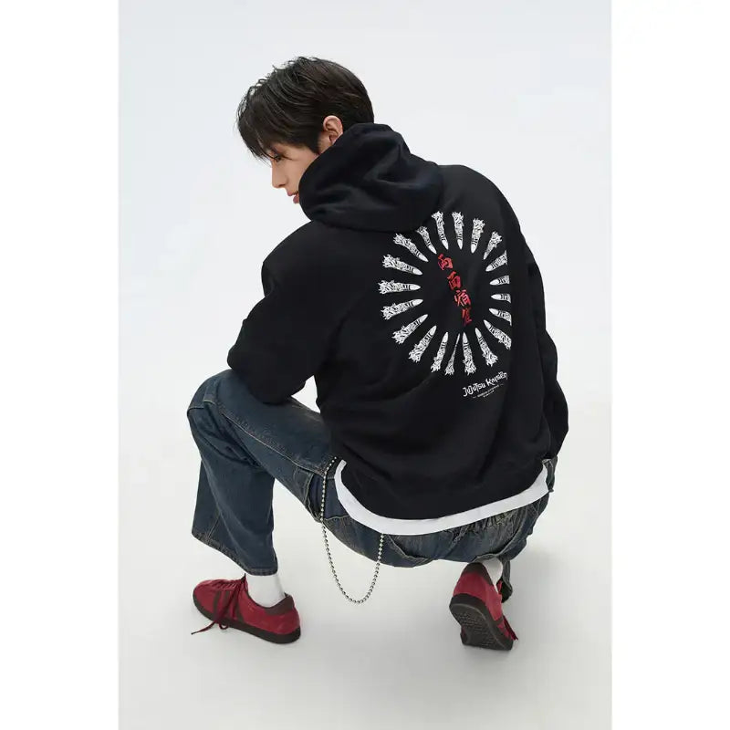 SPAO x Jujutsu Kaisen - Hooded Sweatshirt - SPAO - Clothing - Harumio