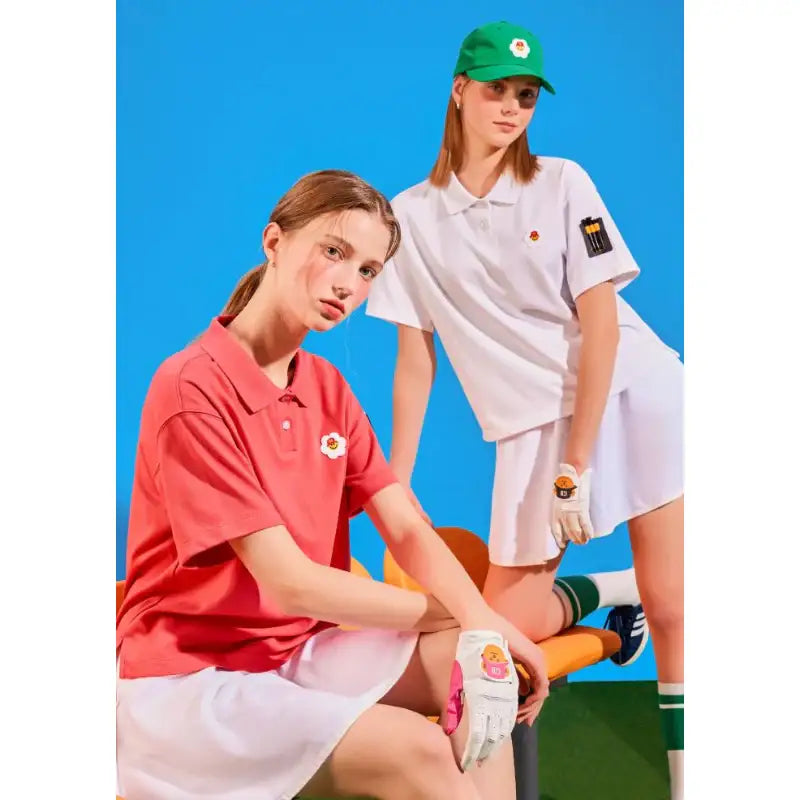Wiggle Wiggle X Golden Bear - Leather Golf Glove - Wiggle Wiggle - Golf Accessories - Harumio