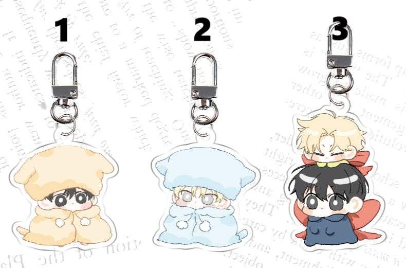 A World Without You x BeOn Annex - Acrylic Keychain - BeOn Annex - Acrylic Keychain - Harumio