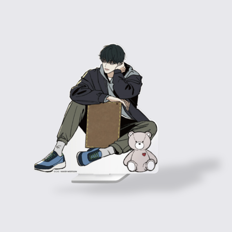 Tears on a Withered Flower - Memo Pad Acrylic Stand