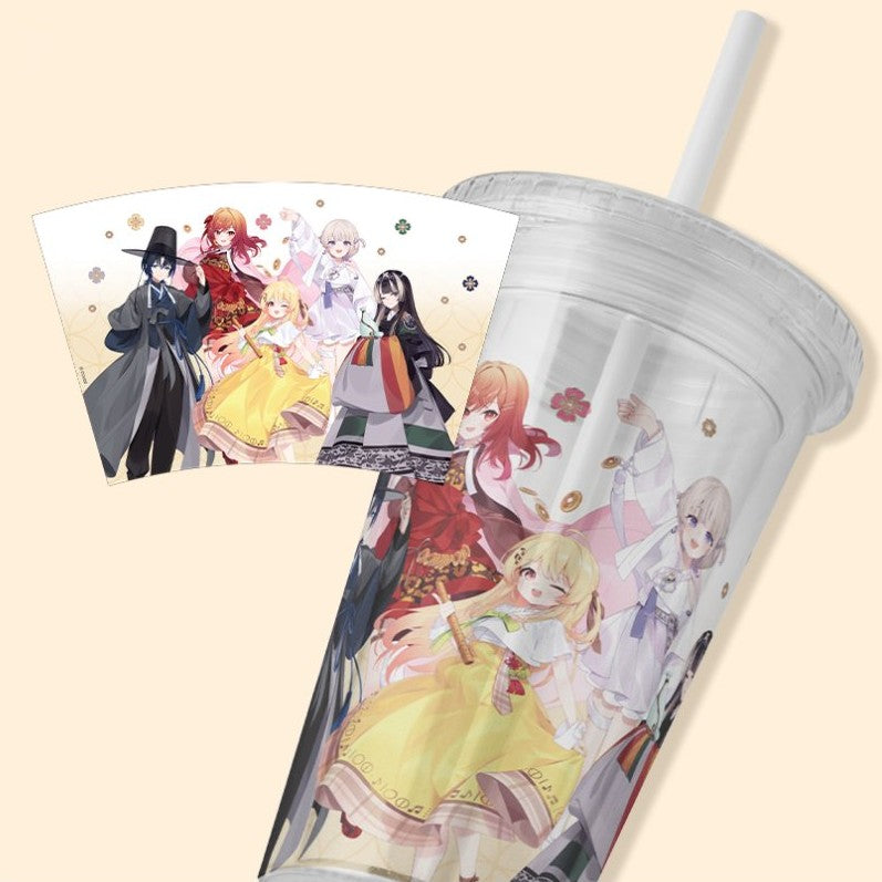 hololive ReGLOSS X ANIPLUS - Transparent Tumbler