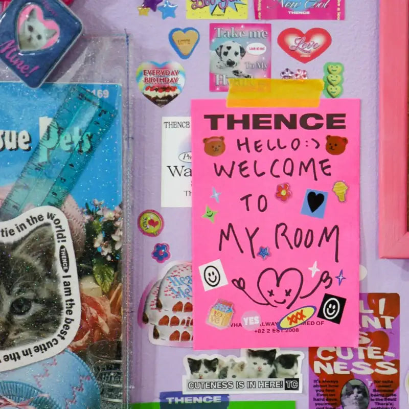 THENCE - Memo Pad Neon Pink - THENCE - Accessories, Stationery - Harumio