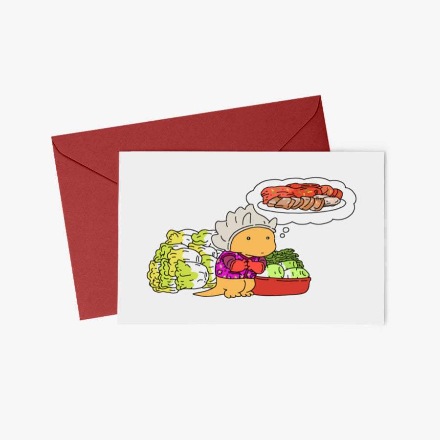 Danzi Bbb Lee - I Make Kimchi Postcard & Envelope Set - Marpple Shop - Postcard - Harumio