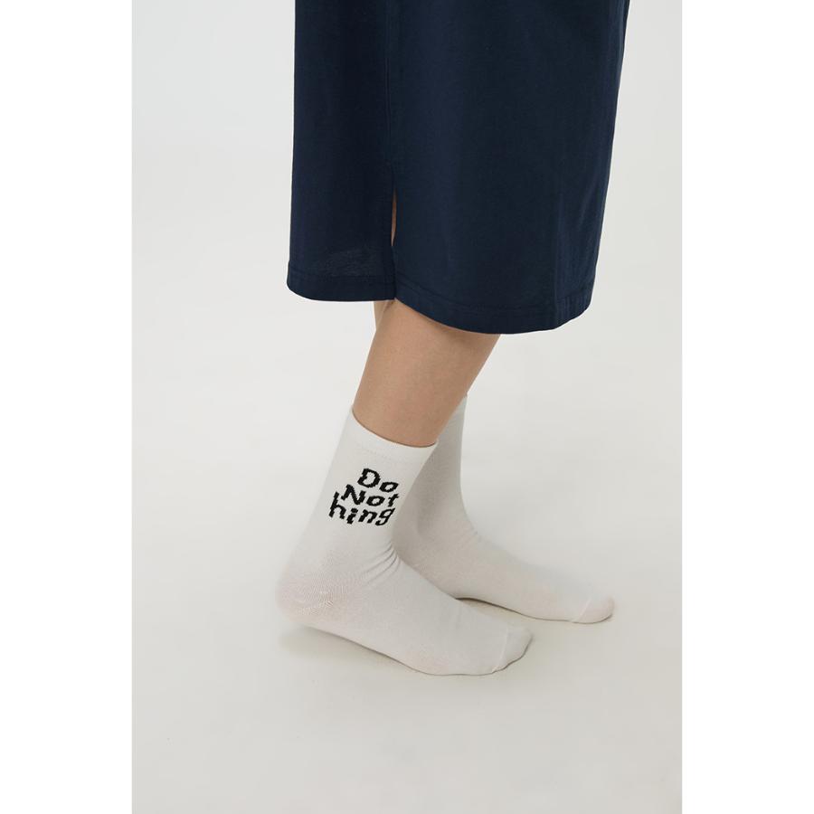 SPAO x Manggeureojin Gom - Buangdan Socks (White)