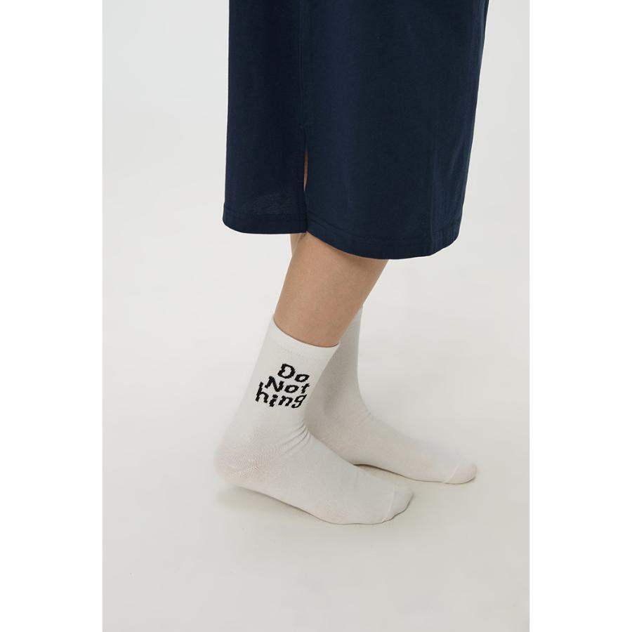 SPAO x Manggeureojin Gom - Buangdan Socks (White) - SPAO - Socks - Harumio