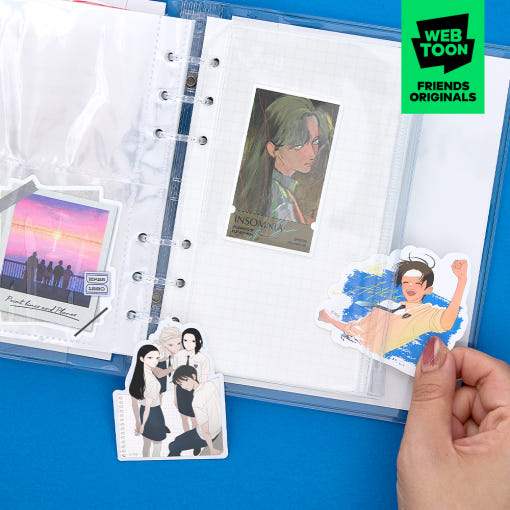 The Students of Illip Arts High - Big Sticker Pack - Webtoon Friends - Sticker - Harumio