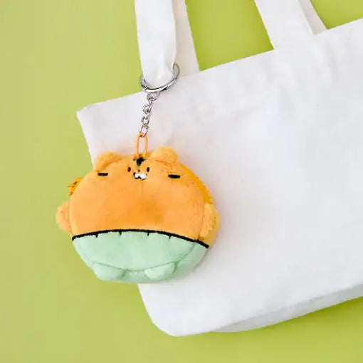 Coco the Timid Tiger - Mini Pouch Keyring - Webtoon Friends - pouch keyring - Harumio