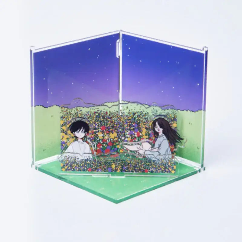 Dam Of The Forest - Acrylic Room Diorama - Webtoon Friends - Acrylic Stand - Harumio