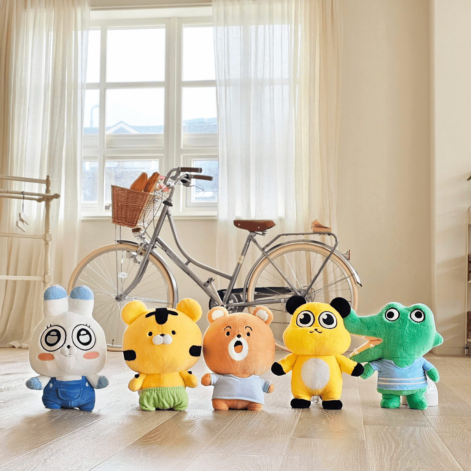 Timid Tiger Coco - Plush Doll - Webtoon Friends - Plush Doll - Harumio