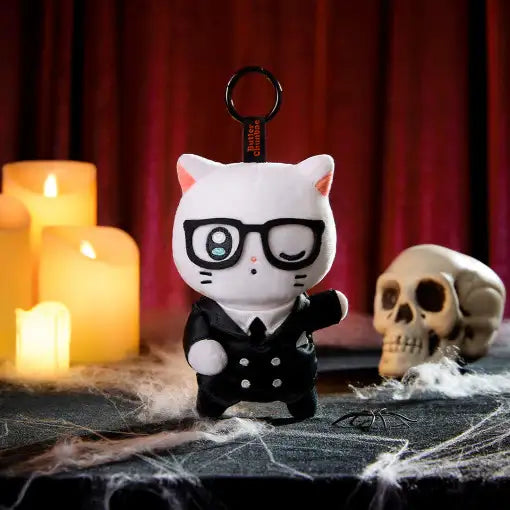 Meow Man - Butler Chunbae Mini Doll Keychain - Webtoon Friends - Keyring - Harumio