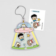 The Rite of Prayer - Acrylic Shaker Keyring