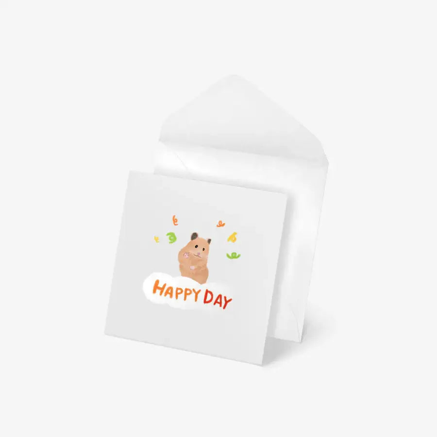 Paper Studio - Mini Square Folding Card - Marpple Shop - Message Card - Harumio
