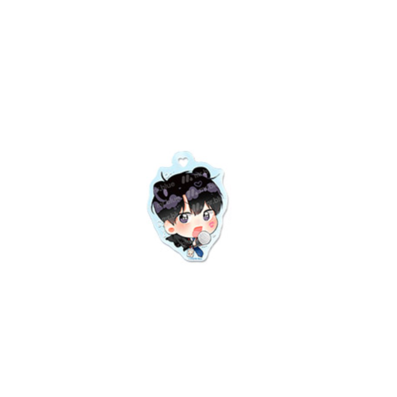 Mr. Blue Pop-Up - SD Acrylic Keyring
