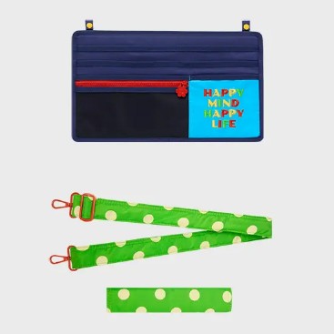 Wiggle Wiggle - Polka Dot Smile Green Multi Laptop Bag