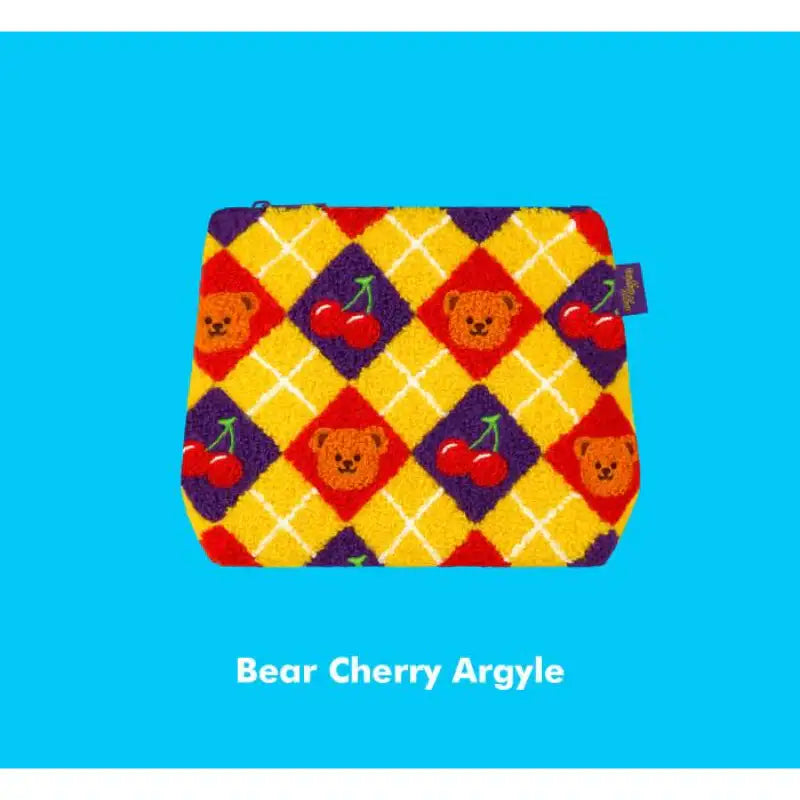 Wiggle Wiggle - Fleece Pouch - Wiggle Wiggle - Pouch Bag - Harumio