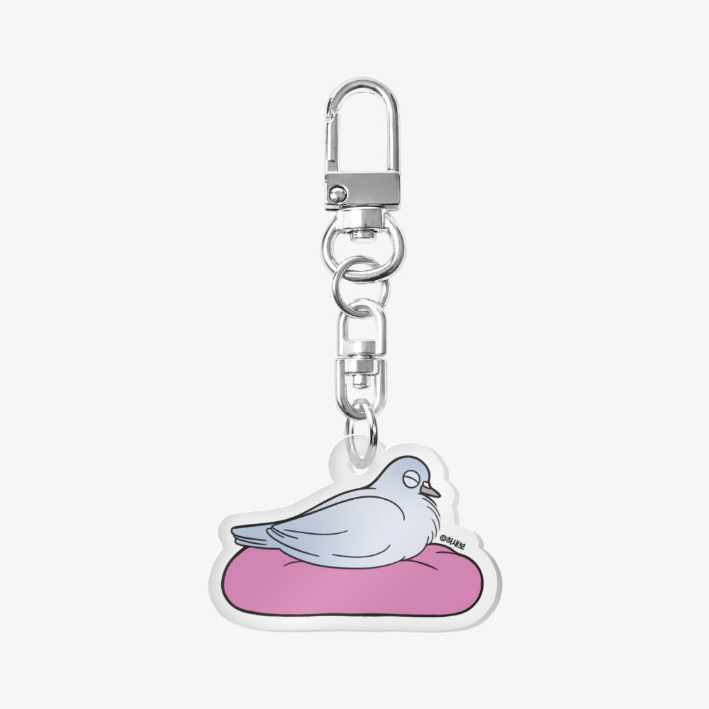 Seongbuk-gu Pigeon Lee Heon-Seo - Sleeping Heon-Seo Acrylic Keyring