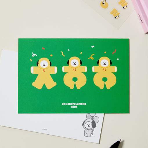 BT21 - Souvenir Korean Postcard - Line Friends - Postcard - Harumio