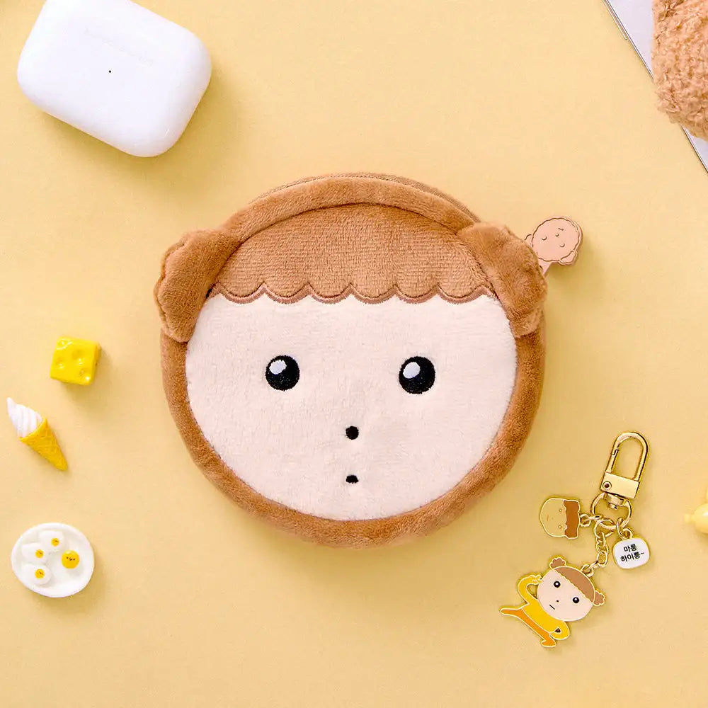 Maru Is a Puppy - Maru Face Pouch - Webtoon Friends - Pouch - Harumio
