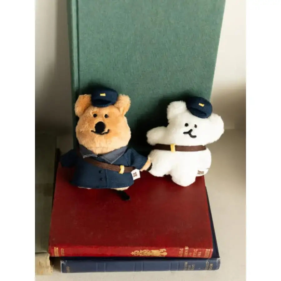 Dinotaeng - Post Office Figure Flatter Keyring - Line Friends - Doll Keyring - Harumio