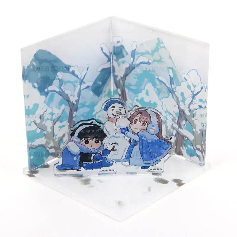 The Northern Duke Needs a Warm Hug - Diorama Acrylic Set - Webtoon Shop - Acrylic Stand - Harumio