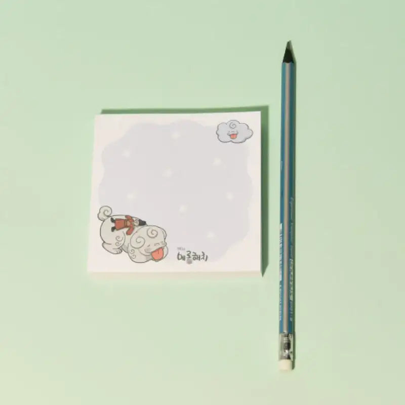 Merong Haechi - Tear-off Memo Pad - Soone Content - Memo Pads - Harumio
