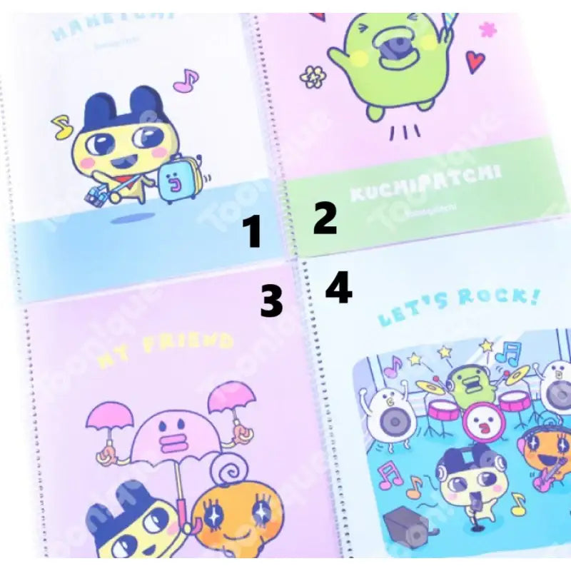 Tamagotchi x Toonique - Tamagotchi B5 Spring Note - Toonique - Notebook - Harumio