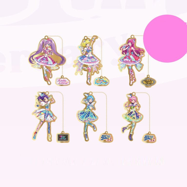 PriPara 10th Anniversary Pop-up - Metal Bookmark