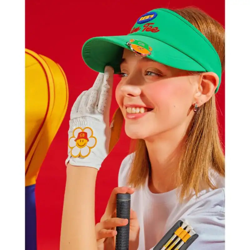 Wiggle Wiggle X Golden Bear - Leather Golf Glove - Wiggle Wiggle - Golf Accessories - Harumio