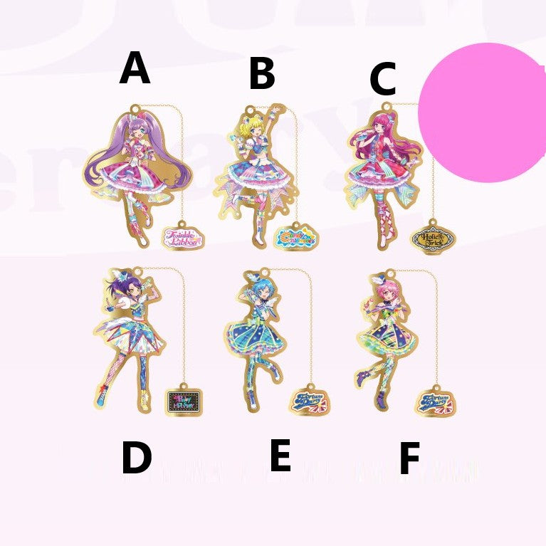 PriPara 10th Anniversary Pop-up - Metal Bookmark
