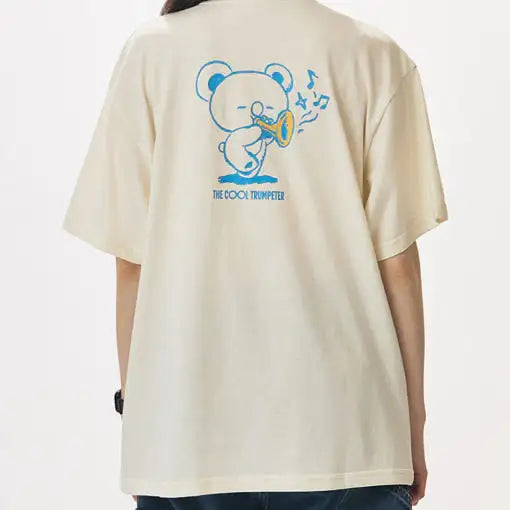 BT21 - KOYA The Cool Trumpeter Basic Short Sleeve T-Shirt - BT21 - T-Shirt - Harumio
