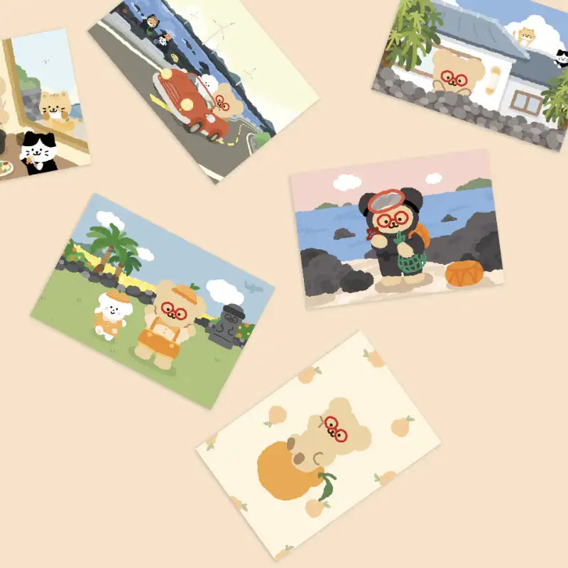 Teteum - Love Jeju Postcards - Teteum - Postcards - Harumio