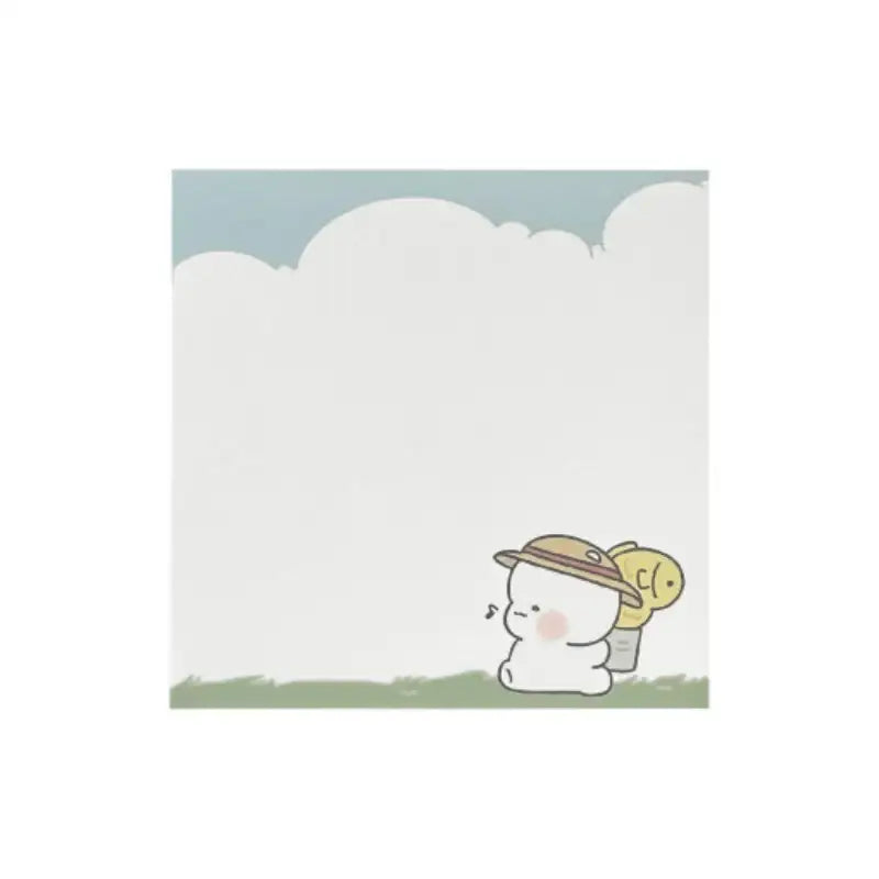 Ggongdal x Artrank - Healing Bear Memo Pad - ARTRANK - Memo Pads - Harumio