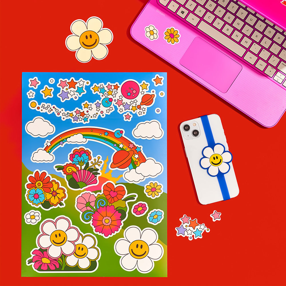 Wiggle Wiggle - Popping Land Removable Sticker