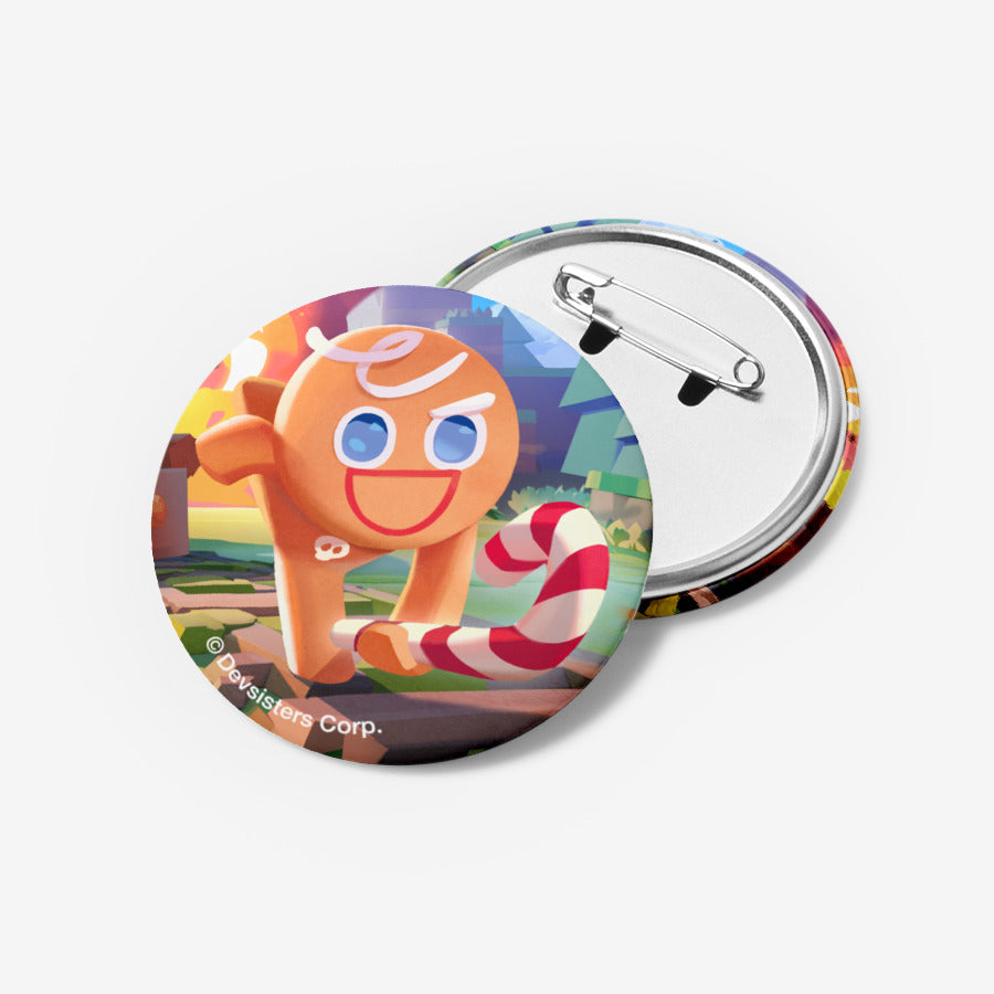 Cookie Run : Tower of Adventure - Brave Cookie Pin Button - Marpple Shop - Pin Button - Harumio