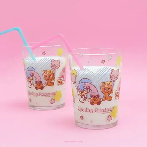 Cookie Run Store - Spring Fantasy Glass Cup - Cookie Run - Glass Cup - Harumio