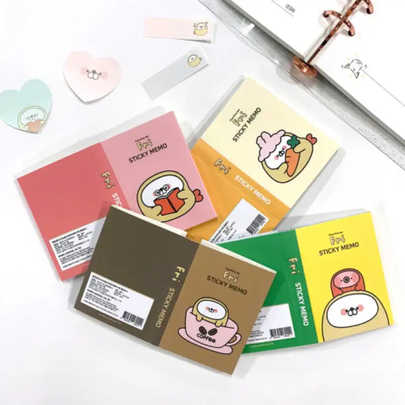 Fri - 4-layer Sticky Note (Random) - Soone Content - Sticky Notes - Harumio
