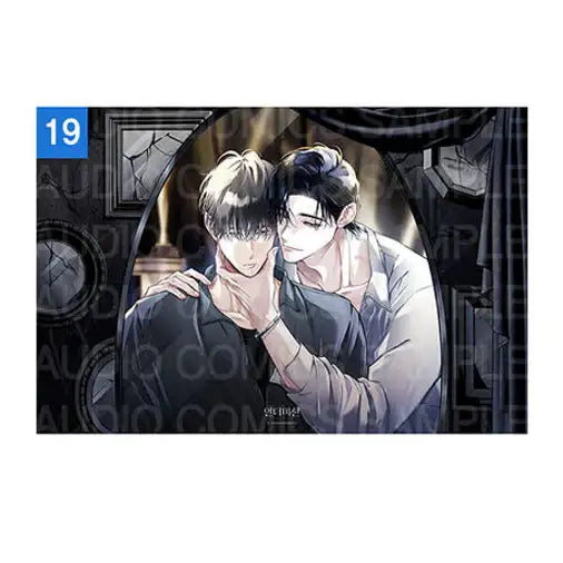 Audio Comics - Illustrated Blanket & Acrylic Block - Audio Comics - Blanket - Harumio