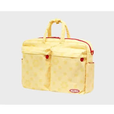 Wiggle Wiggle - Laptop Bag (Polka Dot Smile Ivory)